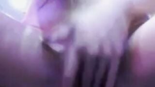 Webcam Amateur Girl with Big Clit Uses Dildo on Her Pussy