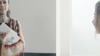 Biology Tutor Ravyn Alexa Seduced by Demi Hawks and Elias Money