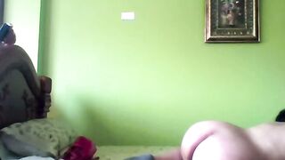 Putita Mamando Polla: Amateur Big Ass Creampie