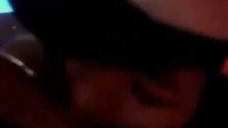 Asian Amateur Webcam Gives White Cock a Blowjob