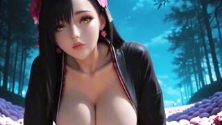 Tifa Lockhart's Busty Fantasy Gets Passionate AI Hentai Action