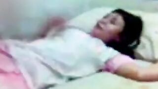Malaysian Babe Amateur Sucks Cock in Bedroom