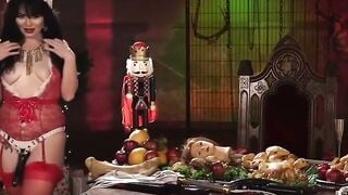 Siouxsie Q's Merry Bitchmas: Femdom Strap-On Training