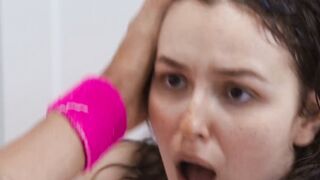 Busty Shay Sights and Leana Lovings Grind in Intense Tribbing Session
