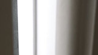 Stepson spying on stepmom then fucks her after taking shower