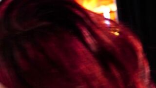 Redhead Rosalyn Sphinx Poles and Takes Mike's Cock