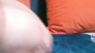 BBW Solo Webcam Show with Big Tits and Dildo Play