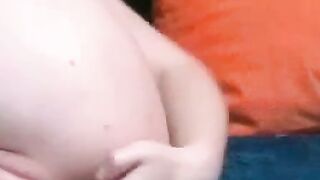 BBW Solo Webcam Show with Big Tits and Dildo Play