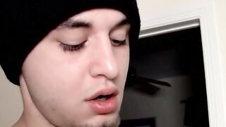 Muscular Solo Thug Gets Rough Solo Jerk Session on Table