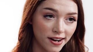 Petite Ginger Teen Myra Moans Masturbates With Vibrator