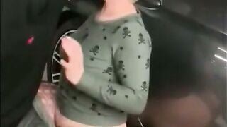 Parking Lot Fun 6: Office Lady & Nurse Hardcore Cuckolding