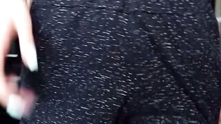 barely legal Asian Tinder Date Rides Cock On The Floor POV