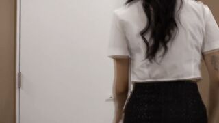 Office Boss Gets Pleasured Under Desk by Submissive Employee