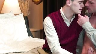 Lane Colten: Twink Teen Sacristan Gets Hard Anal