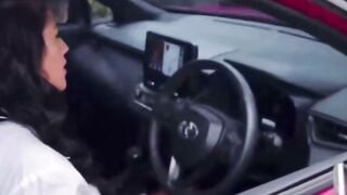 Abigail Mac Gets Banged by a Traffic Cop on the Road
