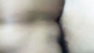 Black Cock Penetrates Tight Ass in White Sock
