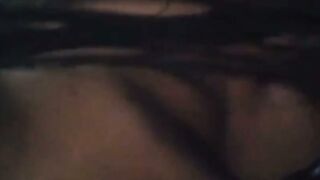 Blonde in Yellow Shirt Gives Blowjob to Hairy Chested Man on Bed