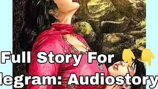 Maa ki Gangbang: Hot Mom in Red Saree Gets Pounded by Multiple Cocks