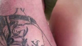 Abigail Mac Deepthroats Cock with Big Ass and Tattoos
