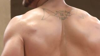 Mike Vaughn vs Brock Avery Hardcore Wrestling Match with Anal Fingering
