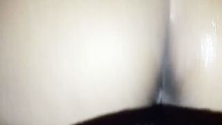 Brazilian Morena Amateur First Time Anal Tight Ass POV