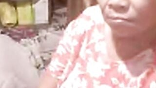 Mature Asian Granny Elizabeth Flashes Wet Pussy on Webcam