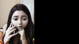 My Vulgar Sister Inside Law Blows My Penis While Talking On Mobile With Her Hubby NTR JAV