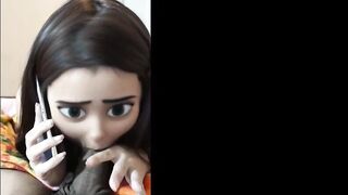 My Vulgar Sister Inside Law Blows My Penis While Talking On Mobile With Her Hubby NTR JAV