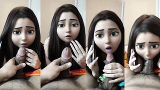 My Vulgar Sister Inside Law Blows My Penis While Talking On Mobile With Her Hubby NTR JAV
