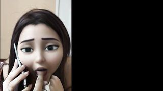 My Vulgar Sister Inside Law Blows My Penis While Talking On Mobile With Her Hubby NTR JAV