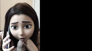 My Vulgar Sister Inside Law Blows My Penis While Talking On Mobile With Her Hubby NTR JAV