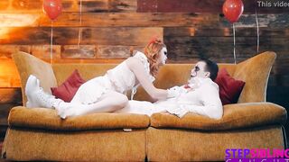 Step Siblings Caught - If your stepsister clothed as a clown, would you pounded her? - S18:E9