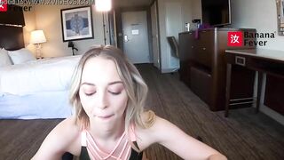 Clean Looking Blonde Lily Has Nice Vagina and Gets Kinky Screwed into Hotel  - BananaFever AMWF