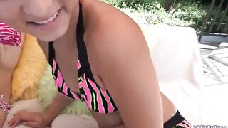 Little Bailey – Lesbo play with Vibrator Sex Sex Toys