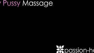PASSION-HD Oiled up grind screwed with dark hair big titted Layla London
