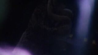 Vulgar blonde gets a severe doggy style fucking