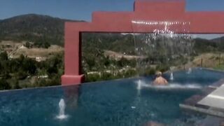 Ravishing bimbos delights inside getting screwed outdoor