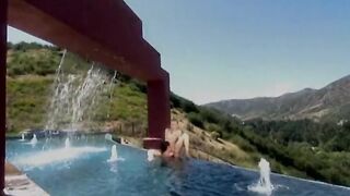 Ravishing bimbos delights inside getting screwed outdoor