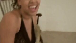 Penis pose shy african gets naked