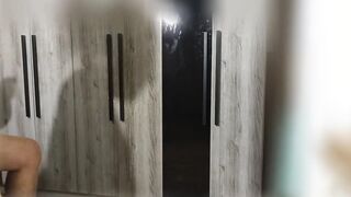 HE COULD NOT RESIST BEING ALONE RUBBING AND POUNDED MY VAGINA UNTIL HE COMMED ON IT