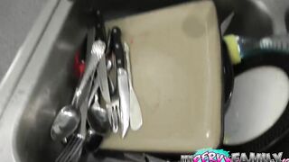 Babe Step Daughter Gets Naked For Me - Vienna African
