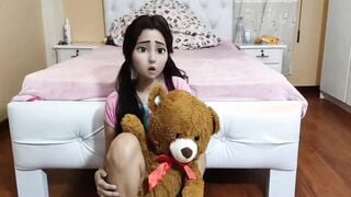 Niece is Punished by the Perverted Uncle Who Takes Advantage when his Niece is Home Alone