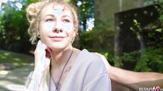 GERMAN SCOUT - FIRST ANAL JIZZED SEX FOR SMALL 18 JULIA JUICE AT DATE
