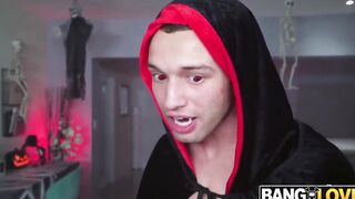2 Goddess Lesbos Val Steele, Kay Yummy Halloween Hookup Goes WILD