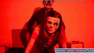 Halloween unique, Fucking inside the purge with my next door's older man www.tuputinovia.com