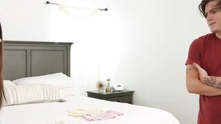 Megan Marx Big Ass Stepsister Pounds Tyler Cruise Cock in Bedroom