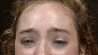 Redhead Mistress Jodi Taylor Strappado Spanking & Clamps Intense Orgasm