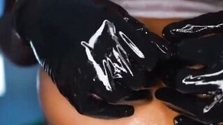Busty Blonde Luna Luxe Gets Black Cock Massage and Deepthroat