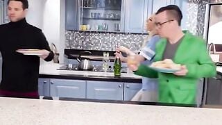 Tiffany Watson And Abigail Mac Host A Wild Potluck Dinner Party