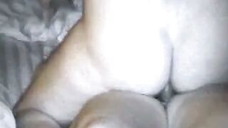 Amateur Girlfriend Rides Strap-On Cock for Deep Anal Fuck